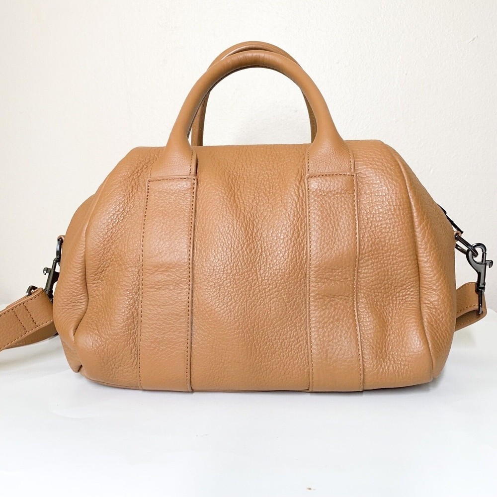 Status Anxiety As She Pleases Bag Tan Crossbody Handbag Medium Purse - Picture 5 of 11